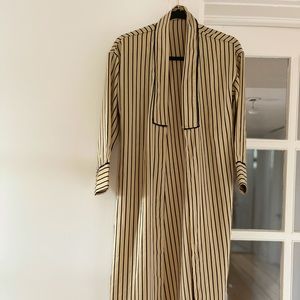 Lucid Pink Longline Belted Open Kimono